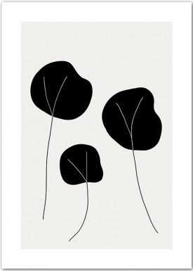 Abstrakte Blumen No. 1 | Poster