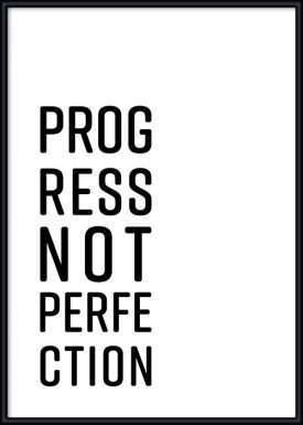 Progress not Perfection | Poster
