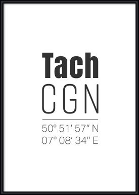 Tach CGN | Flughafen Köln | Poster