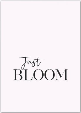 Just Bloom | Poster