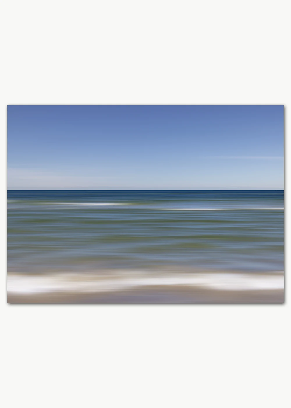 Poster mit opalblauem Meer Poster mit opalblauem Meer