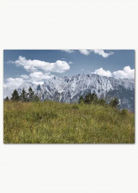Alpenglück | Bergeposter