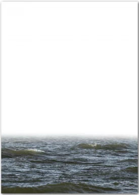Nebel über dem Meer | Poster
