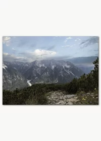 Poster der Geierköpfe in den Ammergauer Alpen