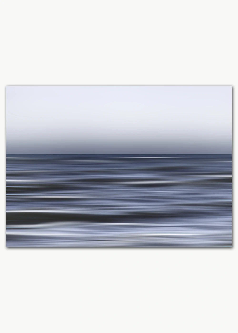 Poster mit abstrakter Darstellung von weich ineinanderfließenden Wellen Poster mit abstrakter Darstellung von weich ineinanderfließenden Wellen