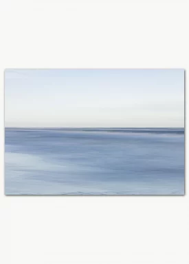 Poster mit einer blauen Meeresoberfläche
