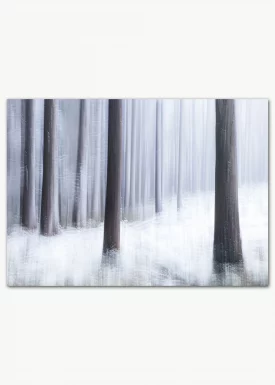 Mystic Winter Trees No. 2 | Waldposter