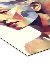 Wandbild Aludibond Frauenpower oder WMNPWR. Ein Motivationsposter für starke Frauen und alle die solche lieben.