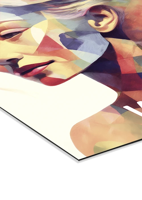 Wandbild Aludibond Frauenpower oder WMNPWR. Ein Motivationsposter für starke Frauen und alle die solche lieben.