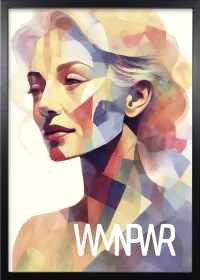 Poster, schwarzer Rahmen, Frauenpower oder WMNPWR. Ein Motivationsposter für starke Frauen und alle die solche lieben. Poster, schwarzer Rahmen, Frauenpower oder WMNPWR. Ein Motivationsposter für starke Frauen und alle die solche lieben.