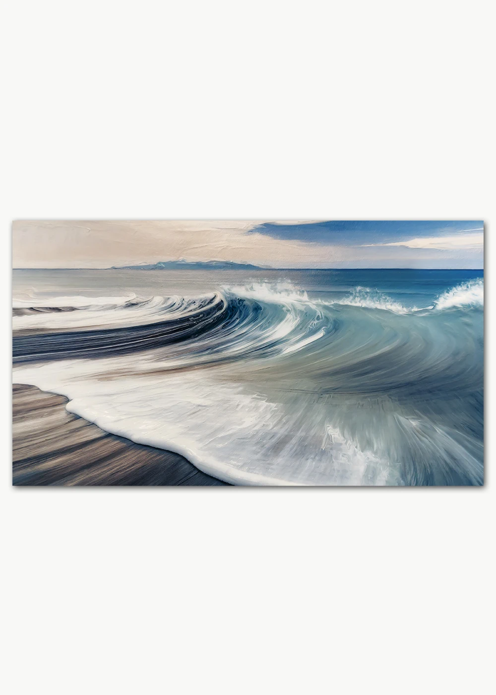 wandbild-aludibond-acrylglas-surfers-dream-shop-feature Wandbild Aludibond hinter Acrylglas – mit starker Brandung am Strand