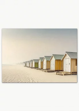 Beach Huts III | Poster