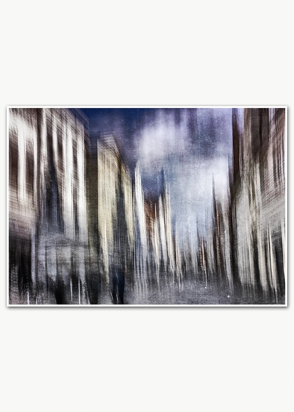 Lüneburg Streetview 1, eine abstrakte Straßenfotografie aus dem Herzen Lüneburgs