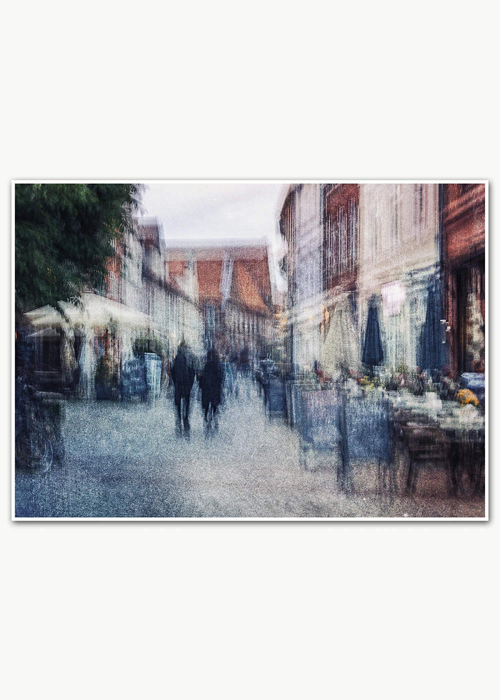 Lüneburg Street View 3, eine abstrakte Fotografie der Fußgängerzone im Herzen Lüneburgs Lüneburg Street View 3, eine abstrakte Fotografie der Fußgängerzone im Herzen Lüneburgs