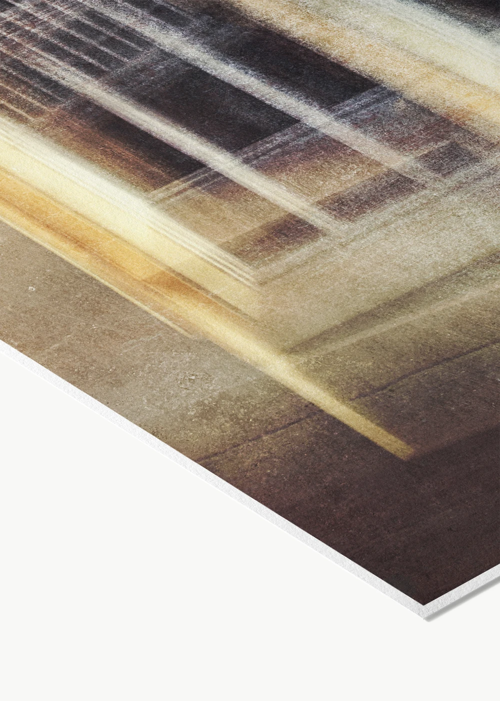 Lüneburg Street View 6, eine abstrakte Architekturfotografie ials Fine-Art-Print auf Hanhemühle Photo Rag.