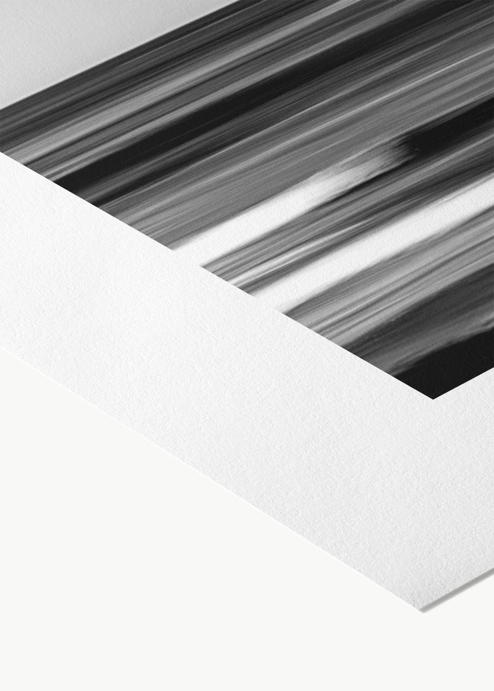 Mystic Seascapes 6, reduzierte Meeresfotografie in Schwarz-Weiss auf hochwertigem Fine-Art-Papier von Hahnemühle Papier