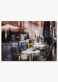 Fine-Art-Fotografie, Straßencafé, Altstadt Lüneburg
