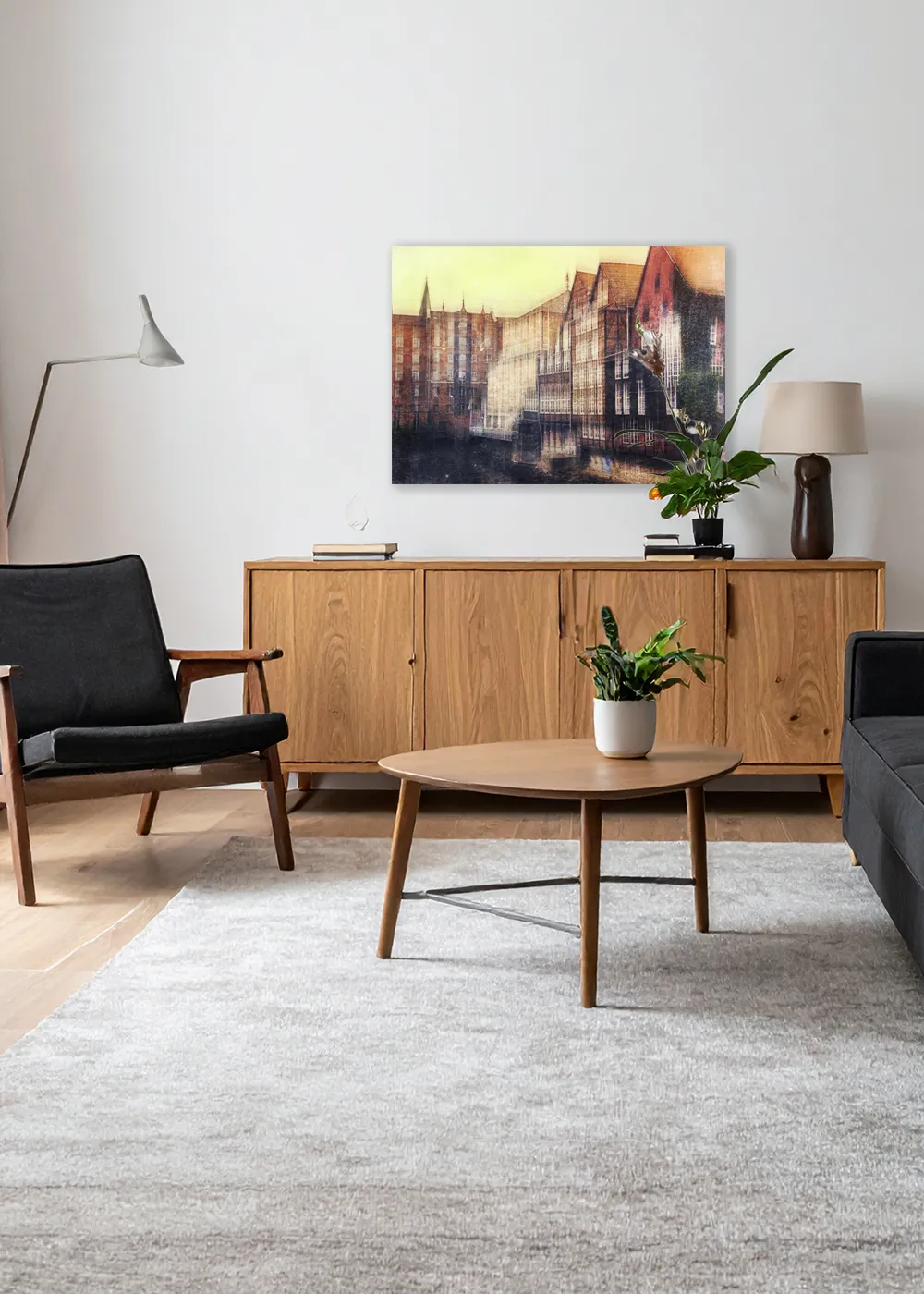 Inspiration Wohnzimmer: Fine-Art-Fotografie, Stintmarkt, Lüneburg Inspiration Wohnzimmer: Fine-Art-Fotografie, Stintmarkt, Lüneburg