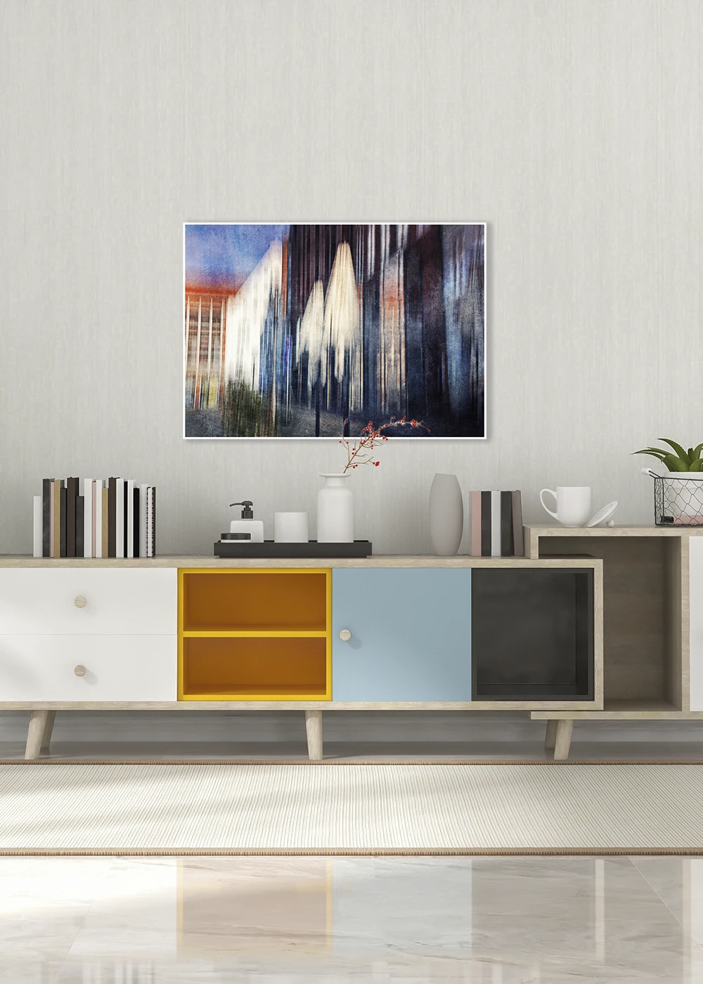 Inspiration mit Sideboard: Impressionistische Straßenfotografie am Marktplatz in Lüneburg.