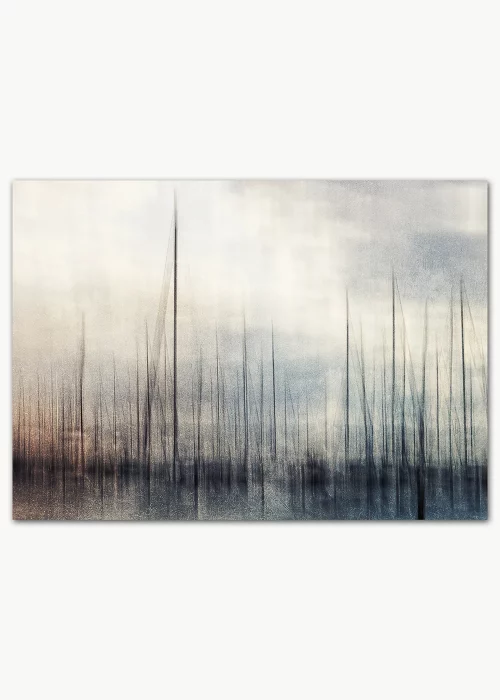 Impressionistische Fotografie eines Yachthafens.