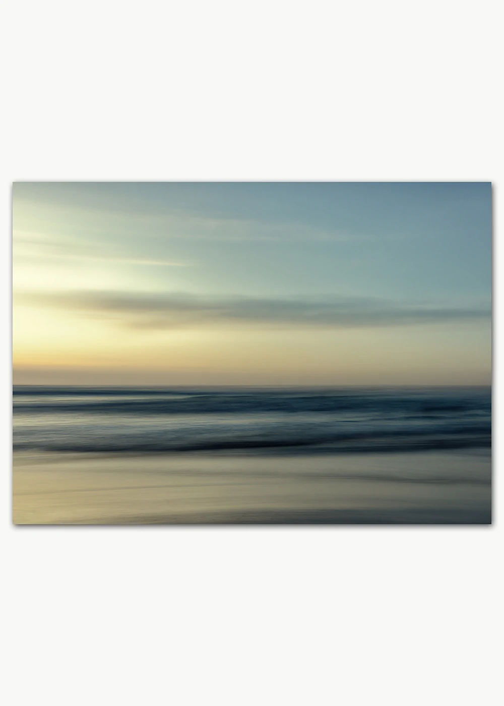 Nordic Sunset 3 – künstlerische Meerfotografie als Poster