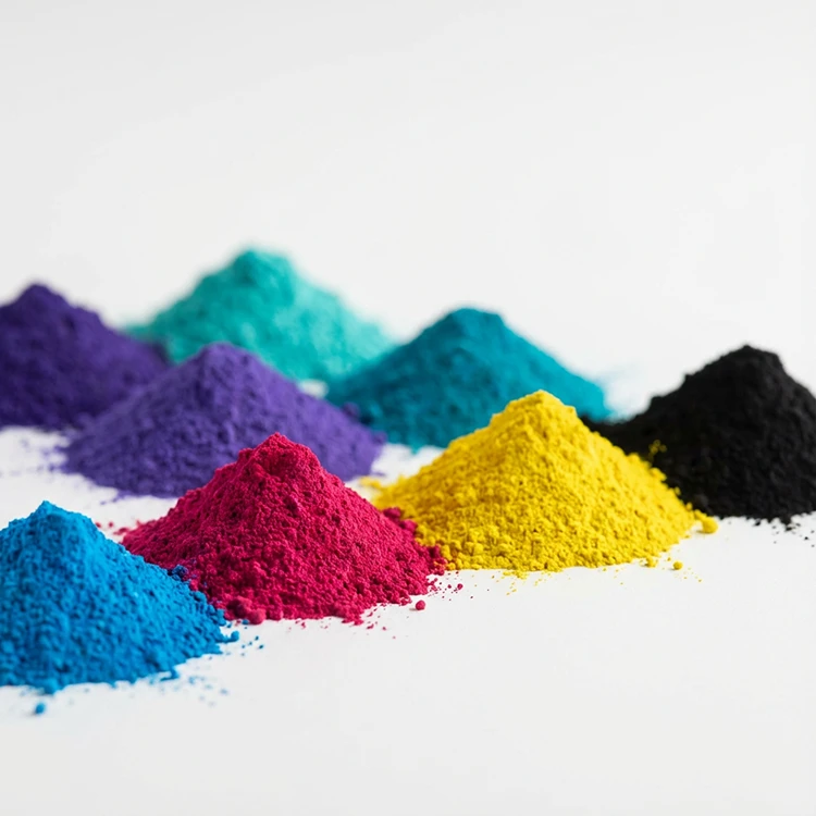 Natürliche Farbpigmente sind der Grundstoff für Pigmenttinten. Damit werden Fine-Art-Prints, Poster und Leinwände der Posterschmiede gedruckt.